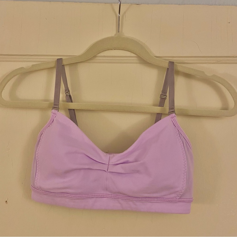 Lululemon purple sports bra size 4
